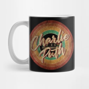 Charlie Puth Vintage Circle Art Mug